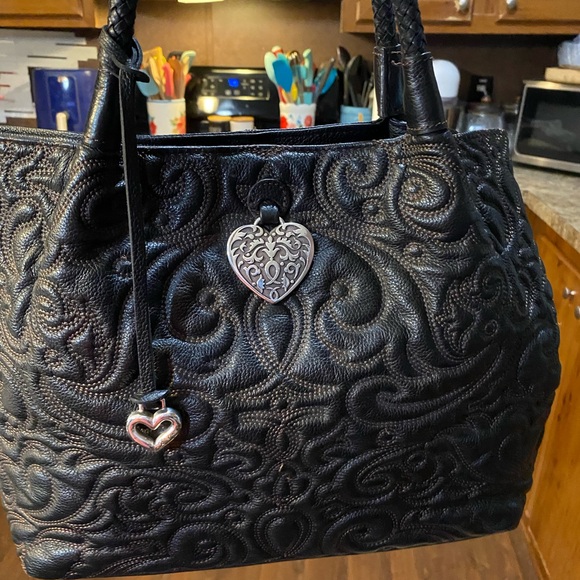 Brighton Handbags - Brighton Casablanca Navarra Soft Tote with Heart Accents